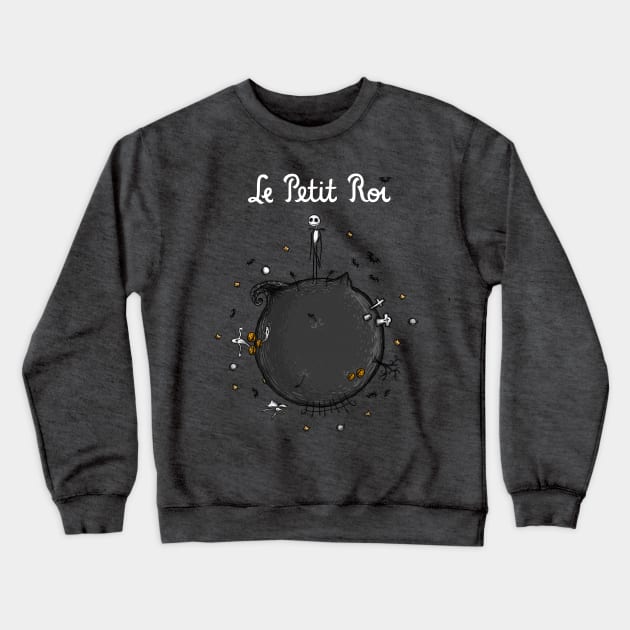 Le Petit Roi Crewneck Sweatshirt by paulagarcia